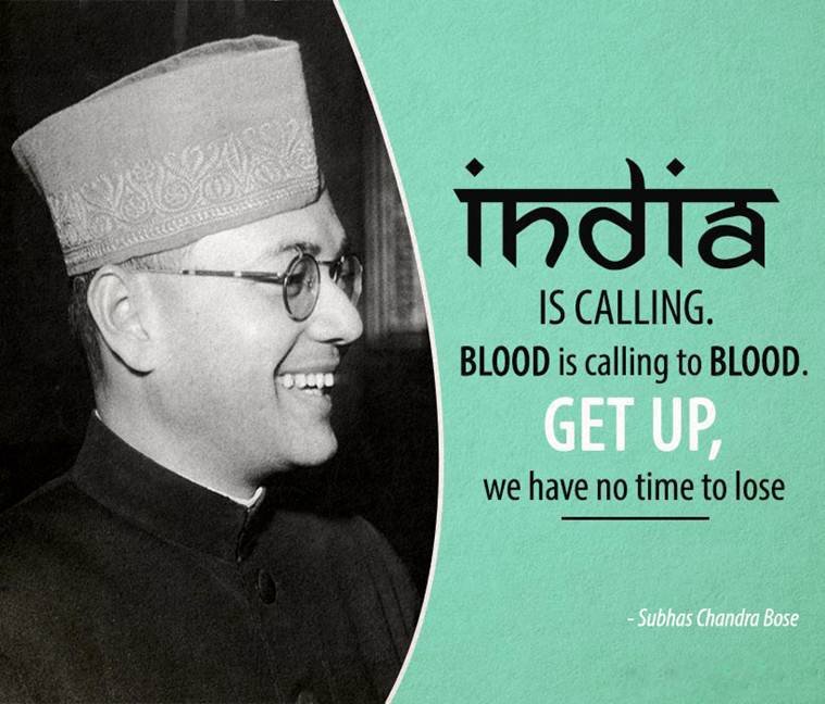 india is Calling, Blood is Calling To Blood.
Get Up, We Have No Time To Lose!