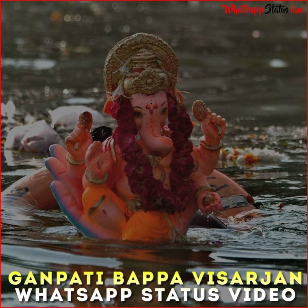 Ganpati Bappa Visarjan Whatsapp Status Video