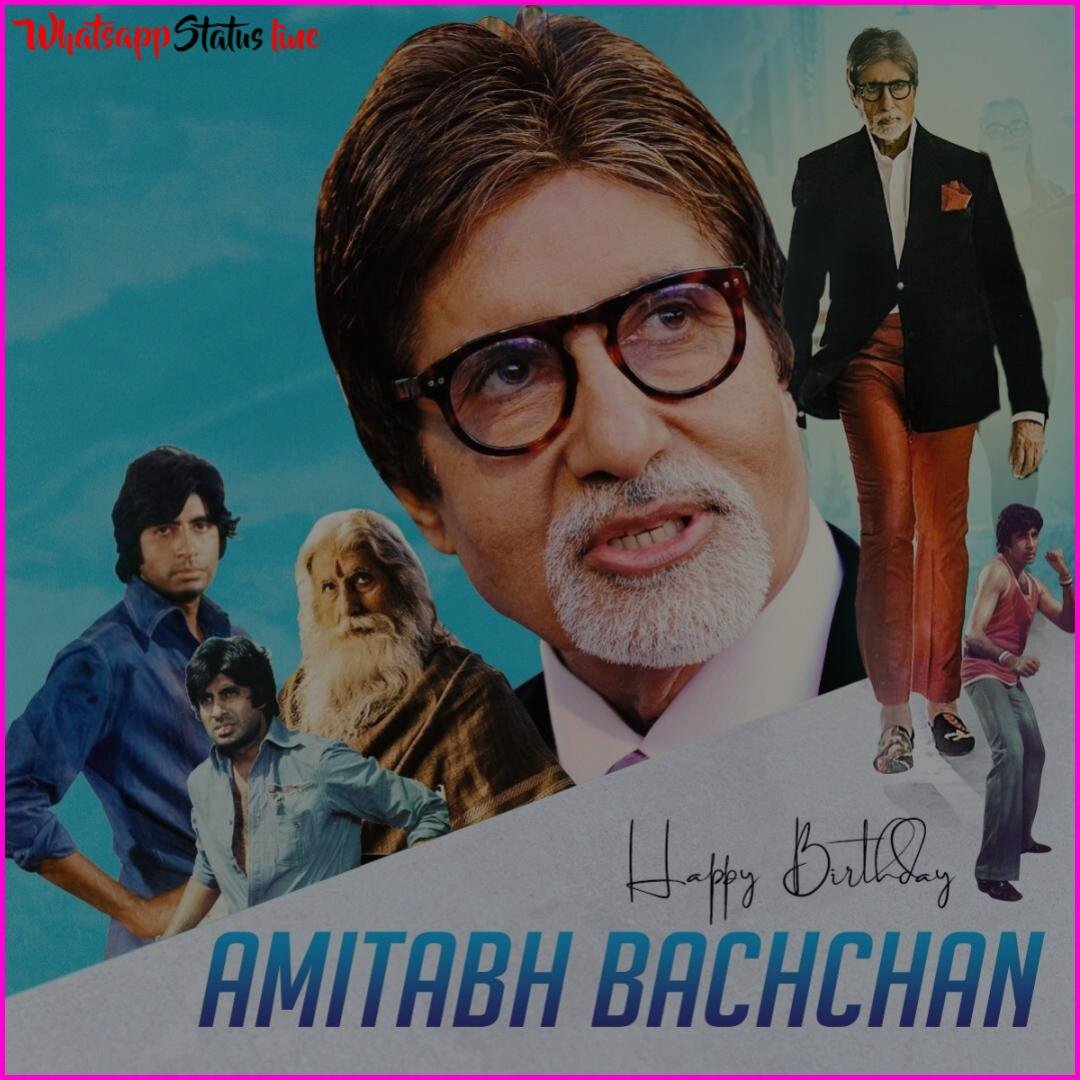 Amitabh Bachchan Happy Birthday Whatsapp Status Video