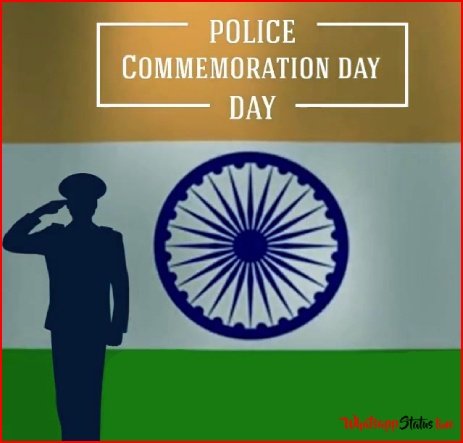 Police Commemoration Day 2021 Whatsapp Status Video