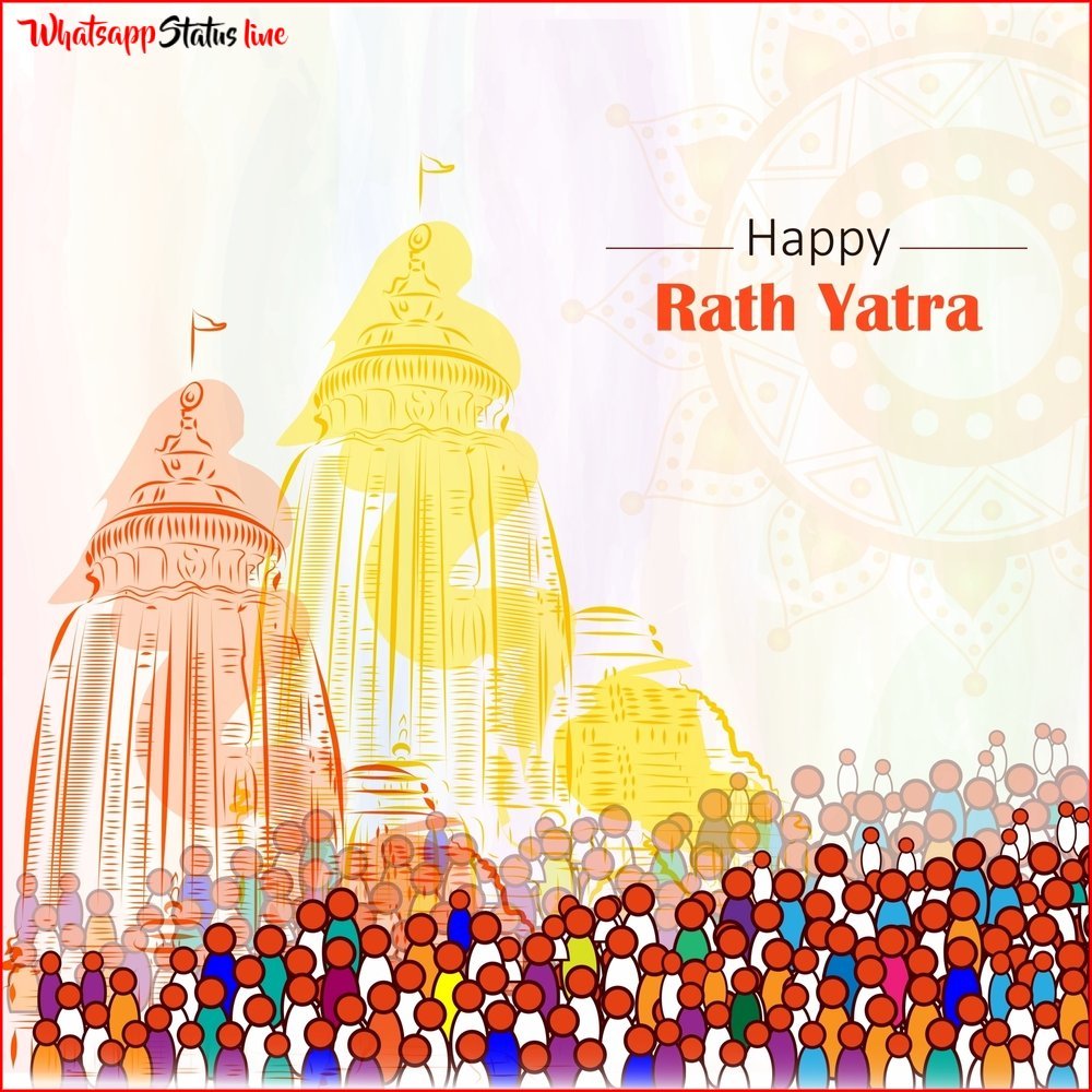 1st July Happy Rath Yatra 2022 Whatsapp Status Video