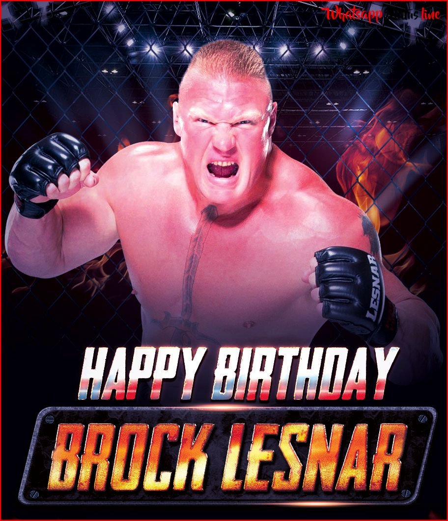 Brock Lesnar Happy Birthday Whatsapp Status Video