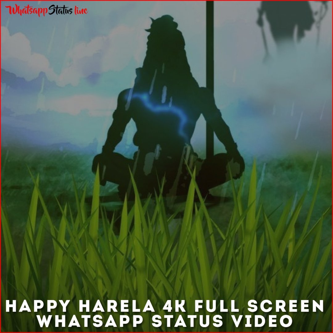 Happy Harela 4K Full Screen Whatsapp Status Video