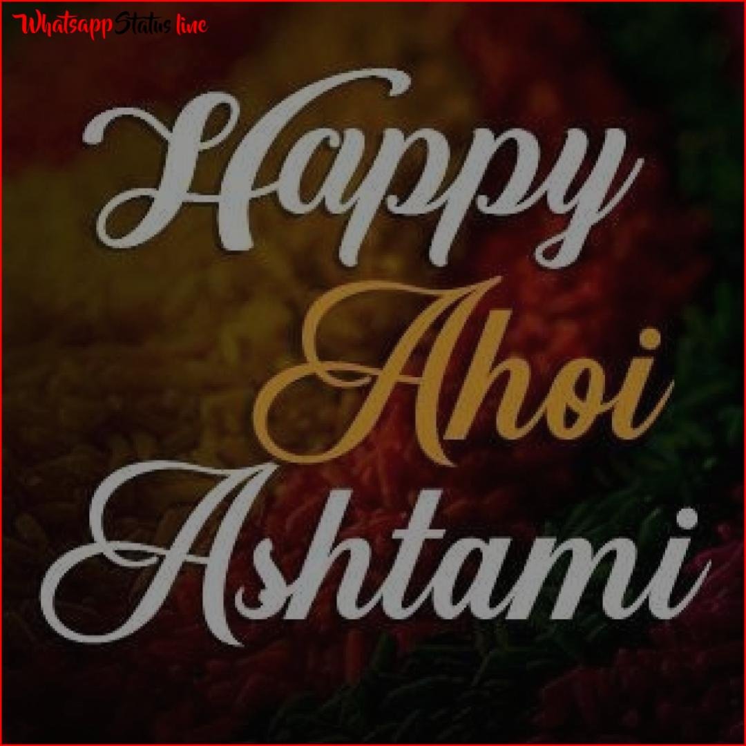 Happy Ahoi Ashtami 2021 Whatsapp Status Video